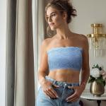 Geyoga 6 Floral Lace Strapless Bralette Set
