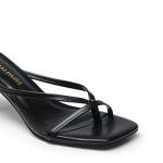 Chic Black Kitten Heels with Open Toe