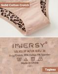 INNERSY Women's Cheeky Hipster Panties - 6-Pack
