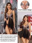 Avidlove Lace Babydoll Nightgown for Women