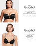 Victoria's Secret Very Sexy Bombshell Strapless Push Up Bra, Adds 2 Cups, Bras for Women, Praline, 34B