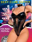 Kaei&Shi Fishnet Corset Bodysuit for Women