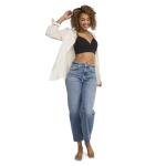 Jockey Women's Seamfree Black T-Shirt Bra, S