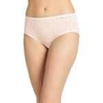 Jockey Women's Underwear Supersoft Hipster - 3 Pack, Pastel Pinwheel/Sand/Frosty Pink, 8
