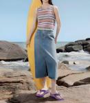 COFACE Womens Arch Support Flip Flops Yoga Mat Memory Foam Comfortable Thick Cushion Walking Thong Sandals Ladies Slip On Summer Beach Pool Orthotic Recovery Plantar Fasciitis Slippers Purple Size 8