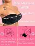 Dvpol 42dd Strapless Bras for Plus Size Women 42E