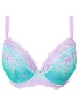 Ann Summers Sexy Lace Plunge Bra - Women - Underwire Padded Cups Lilac