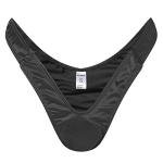 QOYDOY Thong Tucking Gaff Panties For Crossdressers Transgender Individuals Smooth Silky Hidden Gaff Shaping Brief（Black XXS）