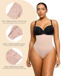 SHAPELLX Shapewear Underwear Tummy Control Body Shaper Seamless Waist Slimmer Panties Waist Cincher Shapewear Briefs Skin