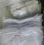 Pearl Long Sleeve Wedding Jacket Tulle Party Shawl BOLERO Floor-Length Bridal Cape Sexy pearl robe(ivory,S)