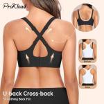 Bras for Women No Underwire Wireless Push up Bra Full Coverage Bralettes Comfortable Everyday Bras with Support and Lift Black