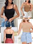 LIRASDIS Strapless Shapewear Bodysuit for Women, Tummy Control Butt Lifter Brief Body Shaper, Seamless Sculpting Tank Top