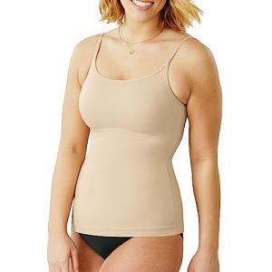 Maidenform womens Long Length Camisole Fl3266 shapewear tops, Latte Lift, X-Large US