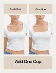 Deyllo Women's Push Up Lace Bra Sexy Deep V Lift Up Bra Underwire Padded Comfort Everyday Bra(Black,40F)