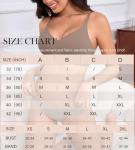 Womens Seamless Bras No Underwire Push Up Bras Comfort V Neck Padded Bra Wireless Bralette Basic Everyday Bra Multiple Pack(3P2,M)