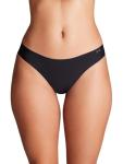 Under Armour No Show Thong 3-Pack – Black