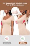 Vertvie Seamless Bras for Women Non Wired Comfort Wireless Push Up Bra Soft Support Full Coverage Everyday Bra Padded Zero Feel Bralettes (Skin,L)