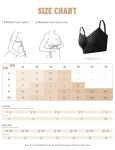 Comfortable Black Seamless Bralettes with Support