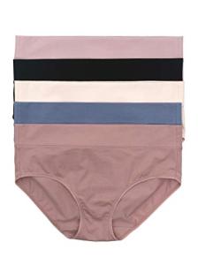 Felina Women's Seamless Pima Cotton Hipster Underwear