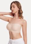 Strapless Seamless Silicone Padded Bandeau Bra