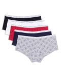 Tommy Hilfiger Women's Cotton Boyshorts 5-Pack