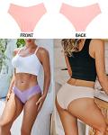 RosyCoral Seamless Bikini Panties 9-Pack