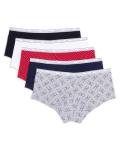 Tommy Hilfiger Women's Cotton Boyshorts 5-Pack