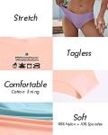 RosyCoral Seamless Bikini Panties 9-Pack