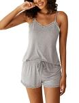 Avidlove Women's Grey Cami Pajama Set
