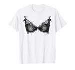 Cute Graphic Corset Bustier Bra for Fun Nights