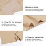 SHARICCA Seamless Boyshorts for Women - 6 Pack