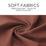 No Show High Waist Briefs for Women - 5 Pack