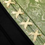 Light Green Lace Overbust Corset Top for Women