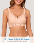 Guhaha Women's Wireless Seamless Push-Up Bra