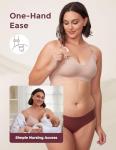 Momcozy Seamless Wireless Nursing Bra - Beige