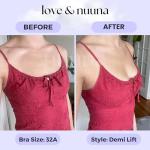 Sticky Push Up Bra Inserts - Reusable Adhesive Nude