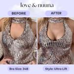 Sticky Push Up Bra Inserts - Reusable Adhesive Nude