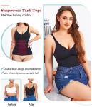 LODAY Women’s Seamless Tummy Control Tank Top