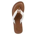 Nautica Women's Thong Flip Flops - Cork White