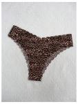 10-Pack Women's Leopard Print Seamless Thongs Set