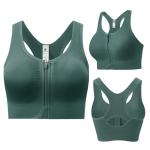 Zip Front Sports Bra - Medium Support for Women