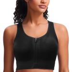 Zip Front Sports Bra - Medium Support for Women