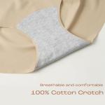 INNERSY Women's Seamless No Show Hipster Panties 3-Pack