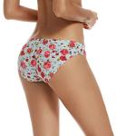 Voenxe Women's Seamless Bikini Underwear 5-Pack