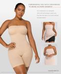 Strapless Bodysuit Shapewear with Built-in Bra