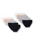 Cotton Bikini Briefs for Women, Pack of 10