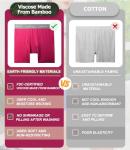 Bamboo Cool Women's Boy Shorts, 5-Pack Panties