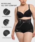 Shapellx Women's Tummy Control Shapewear Shorts Black