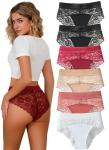 Cinvik Lace Cheeky Panties Multipack for Women