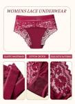 Cinvik Lace Cheeky Panties Multipack for Women